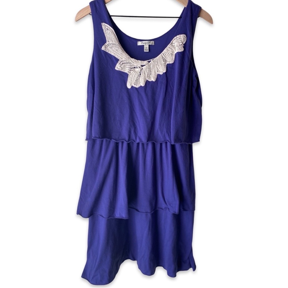 Tiered Cobalt Casual Dress